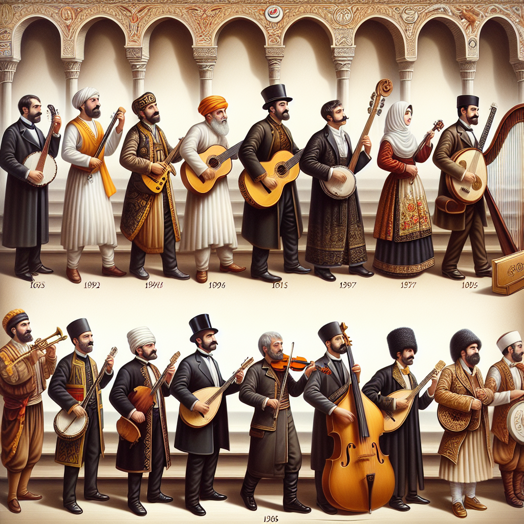 Geçmişten Günümüze Türk Sanat Müziği realistic style