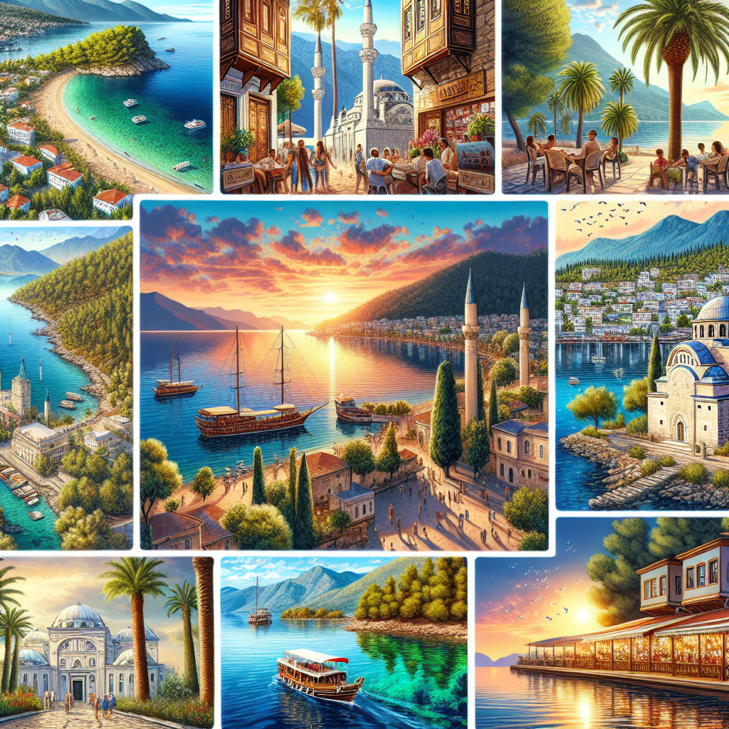 Marmarisin Gezilecek En Güzel 10 Yeri realistic style