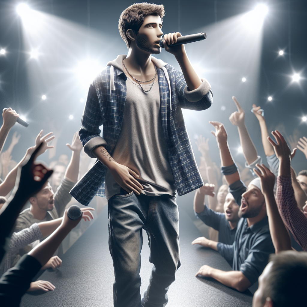 ABD'nin Rapstar Eminem Kariyeri Dudak Uçuklatıyor! realistic style