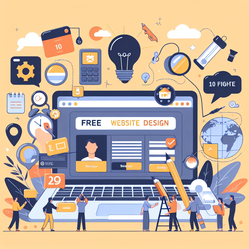 Ücretsiz Web Tasarımı Nasıl Yapılır ? 10 Altın Kural ve Detaylar realistic style