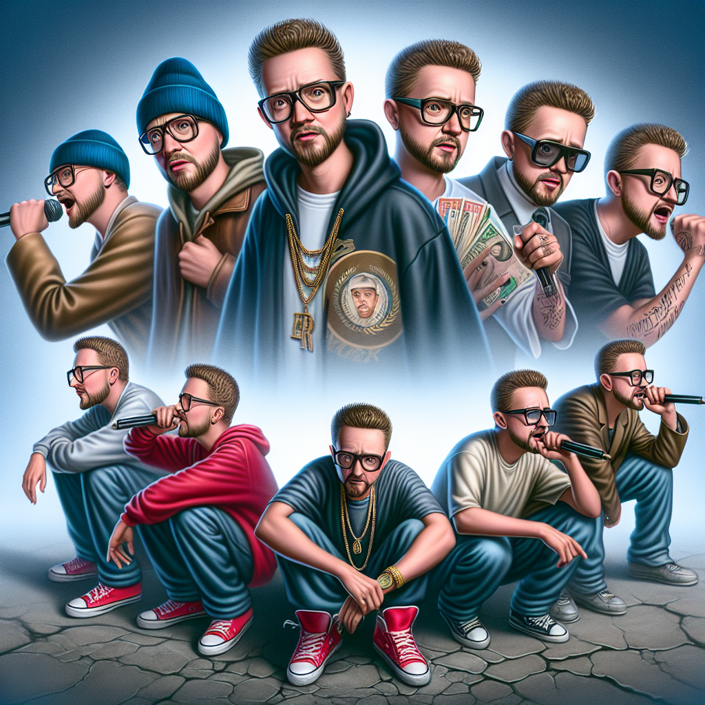ABD'nin Rapstar Eminem Kariyeri Dudak Uçuklatıyor! realistic style