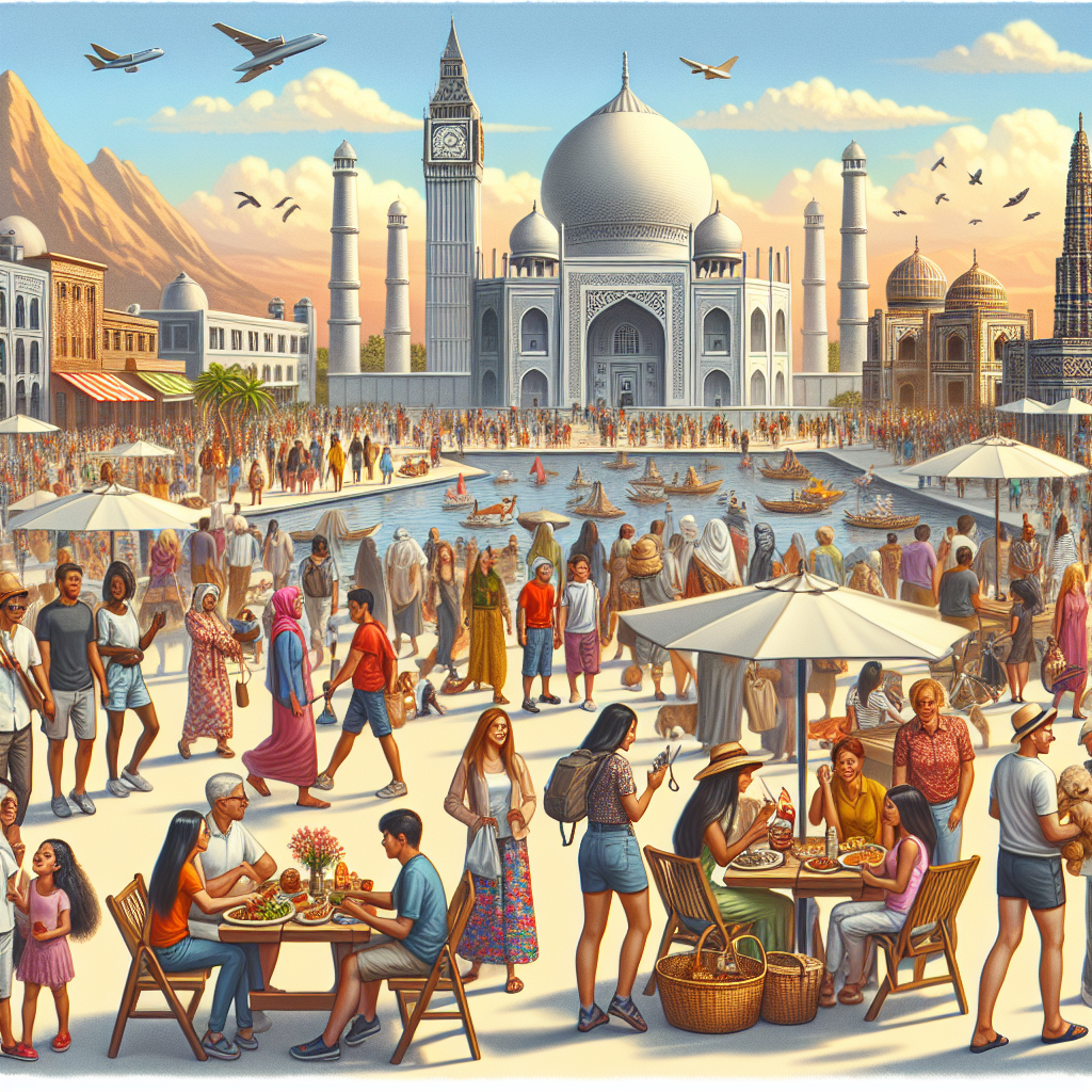Haziran ile birlikte Turizm canlanması bekleniyor. Peki 2025'de Turizm nasıl olacak ? realistic style