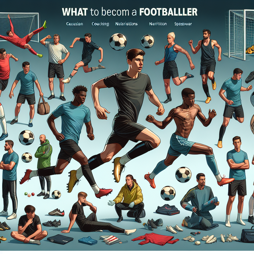 Futbolcu olmak için nelere ihtiyacınız var ? işte kapsamlı bir rehber realistic style