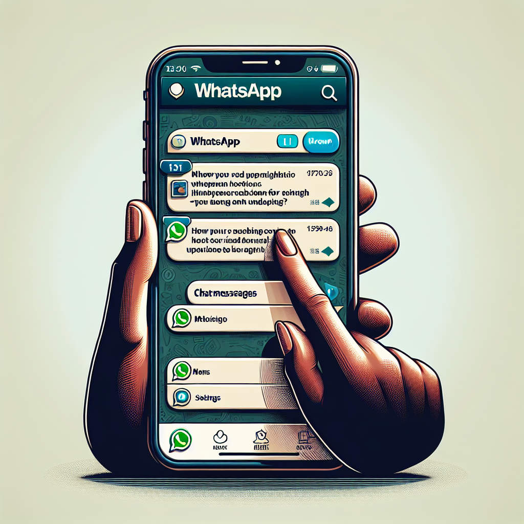 Whatsapp Mesajlarına Erişme Nasıl Yapılır ? Detaylı Anlatım! realistic style