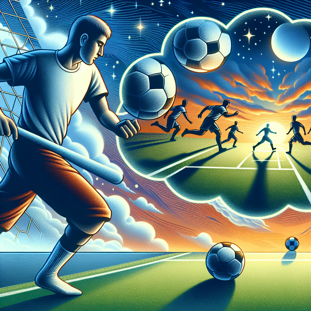 Rüyada Futbol Oynamak Ne anlama gelmektedir ? işte Detaylı olarak Rüyanın Açıklaması! realistic style