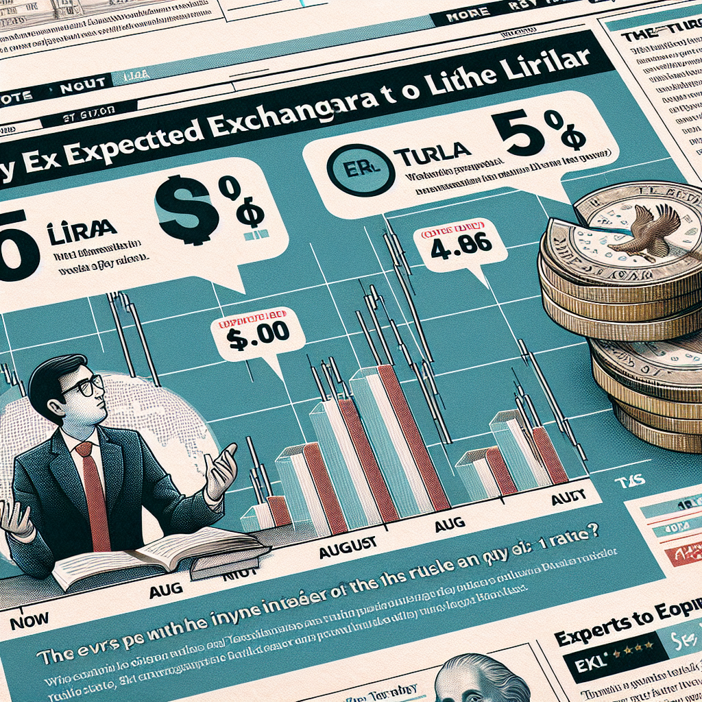Ağustos'da dolar kuru için 50 TL bekleniyor. Uzmanlar bu konuda ne diyor ? realistic style