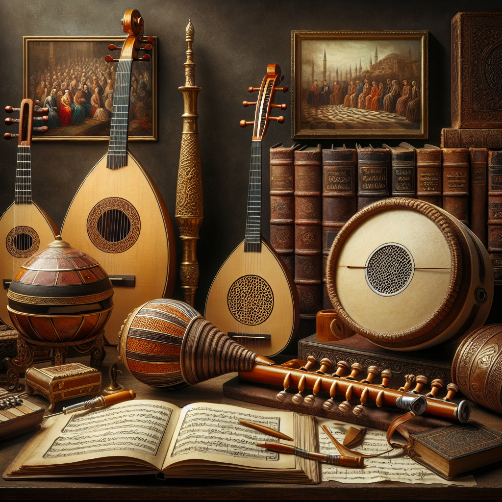 Geçmişten Günümüze Türk Sanat Müziği realistic style