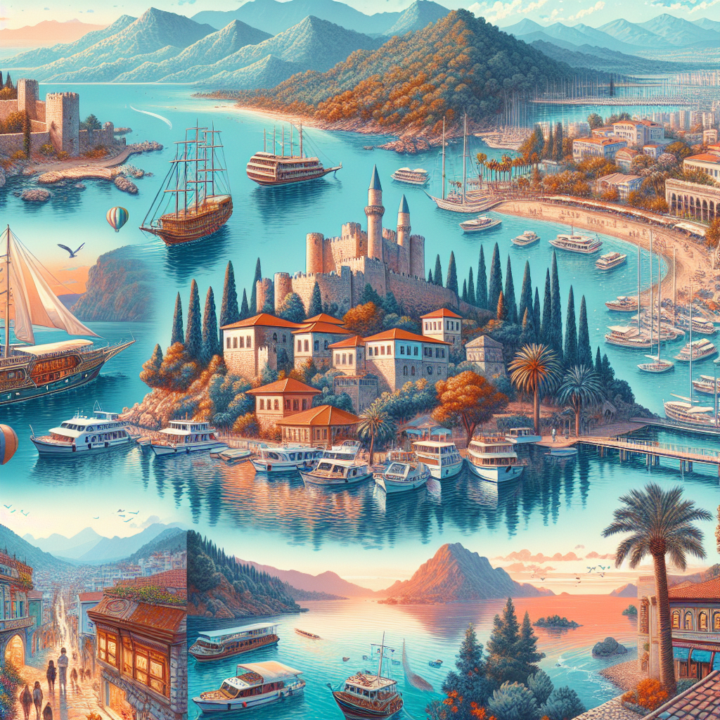 Marmarisin Gezilecek En Güzel 10 Yeri realistic style