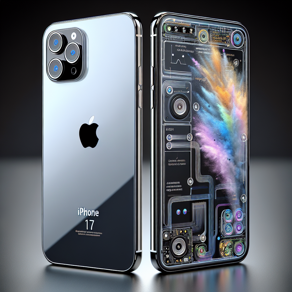 Yeni IPhone 17 Nasıl olacak işte tüm detaylar realistic style