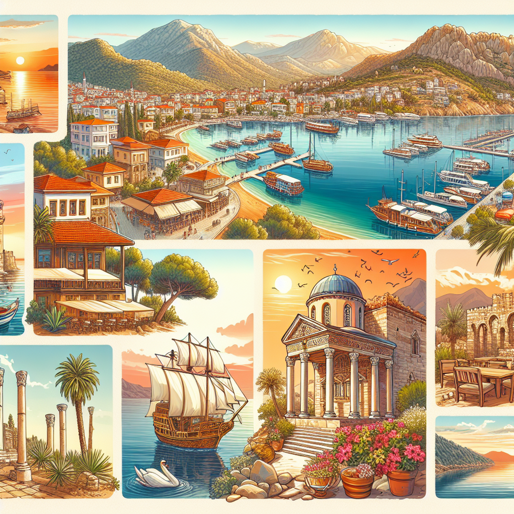 Marmarisin Gezilecek En Güzel 10 Yeri realistic style