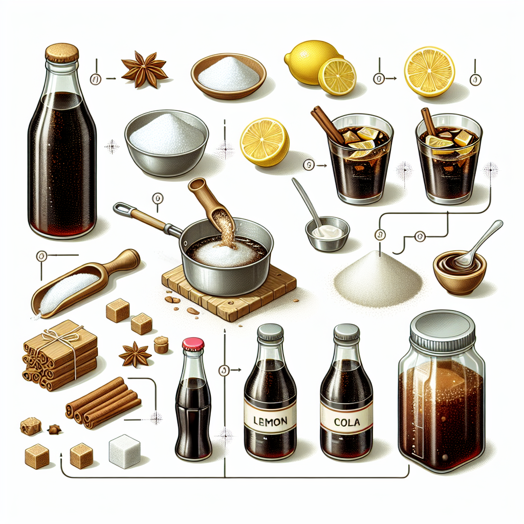 Evde kola nasıl yapılır ? Boykot ürünlerinin sayısı artarken, evde kolanızı kendiniz yapın realistic style