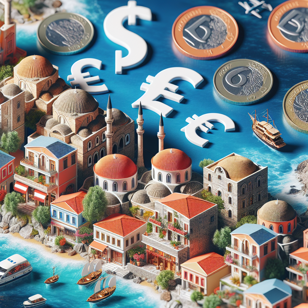 Yunan adaları tatilinin Türkiye'den ucuz olması realistic style