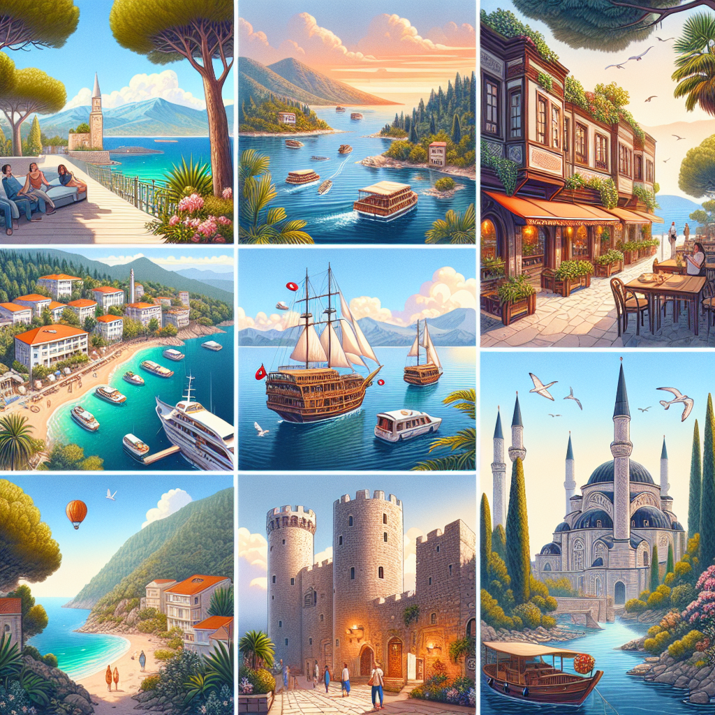 Marmarisin Gezilecek En Güzel 10 Yeri realistic style