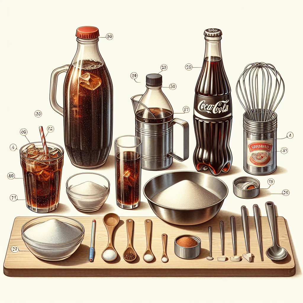 Evde kola nasıl yapılır ? Boykot ürünlerinin sayısı artarken, evde kolanızı kendiniz yapın realistic style