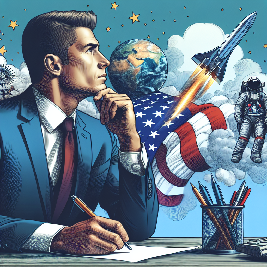 Yeni Parti Kuran Elon Musk ABD ye Başkan Olabilir mi ? realistic style