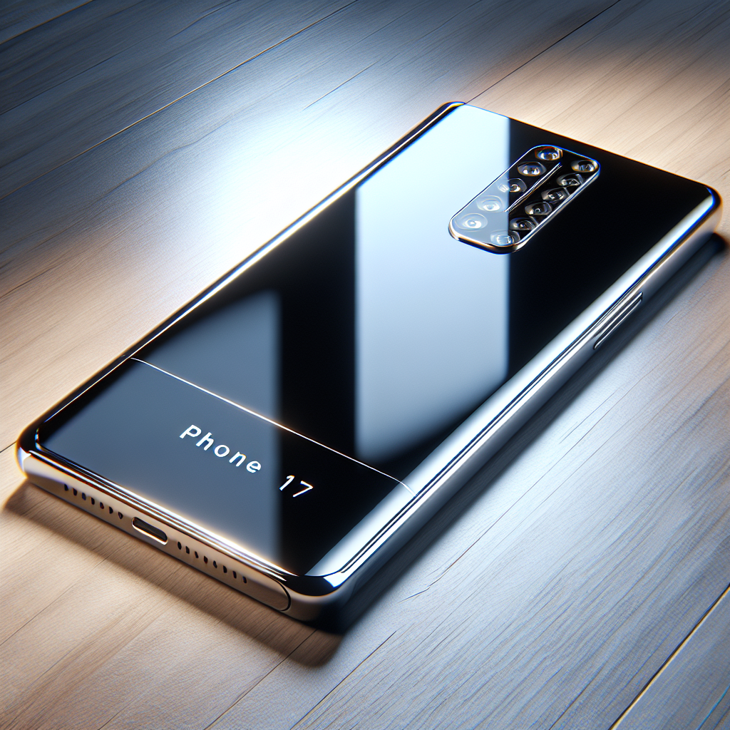 Yeni IPhone 17 Nasıl olacak işte tüm detaylar realistic style