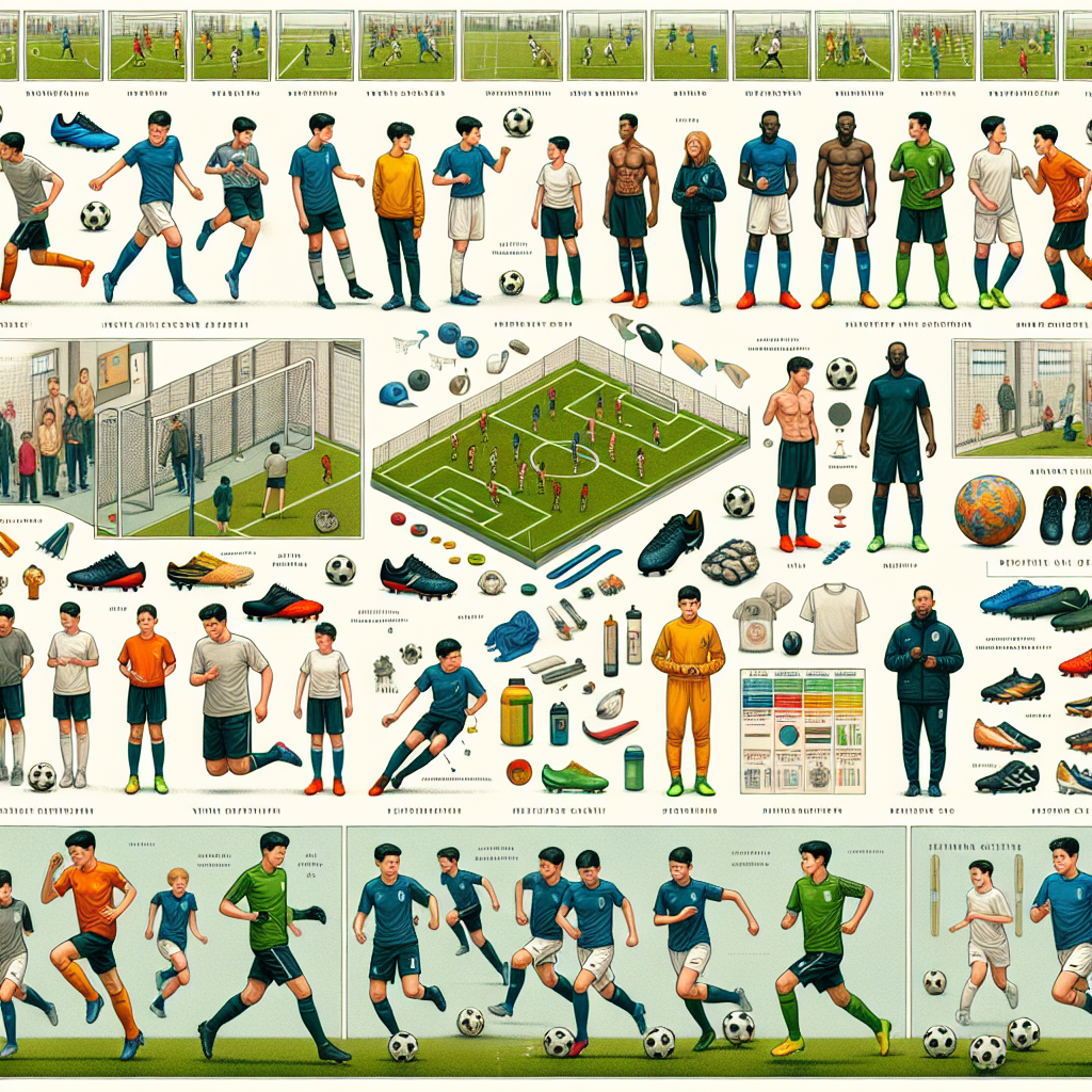 Futbolcu olmak için nelere ihtiyacınız var ? işte kapsamlı bir rehber realistic style