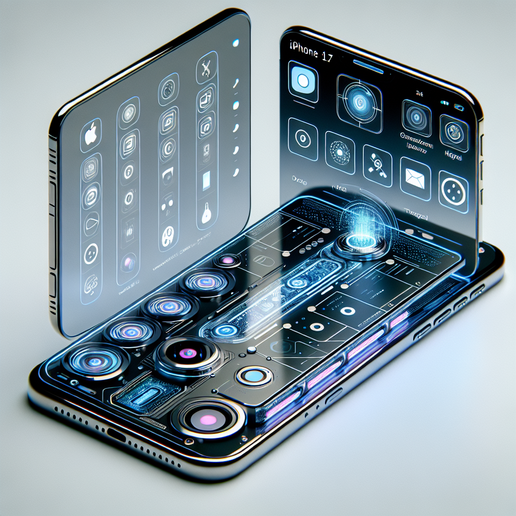 Yeni IPhone 17 Nasıl olacak işte tüm detaylar realistic style