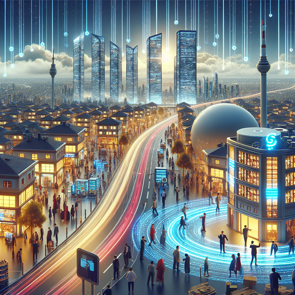 Türkiye'de internet alt yapısı 2025'de daha güçlü. İşte Detaylar.. realistic style.