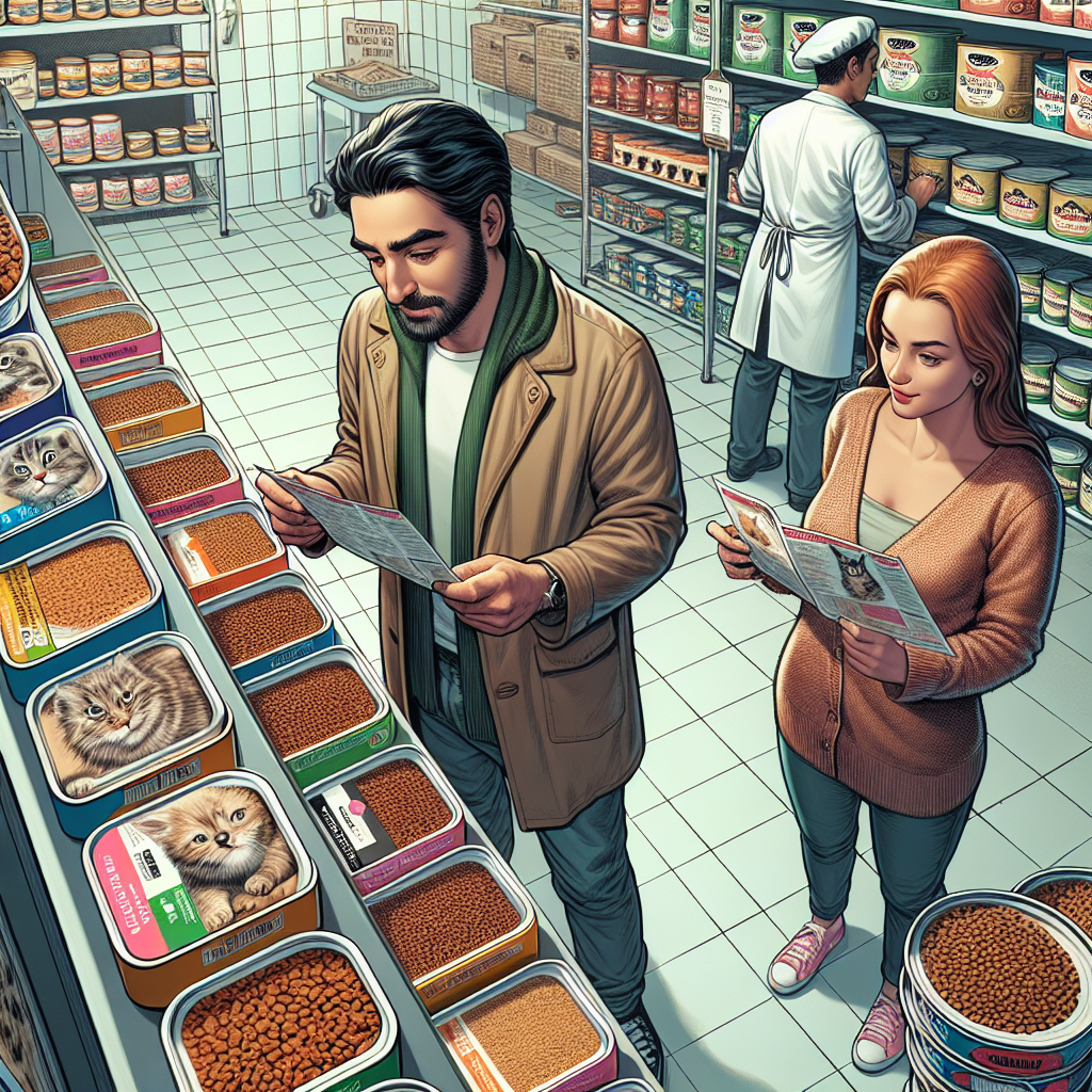 Kedi Maması Alırken Nelere Dikkat Etmeliyiz ? realistic style.