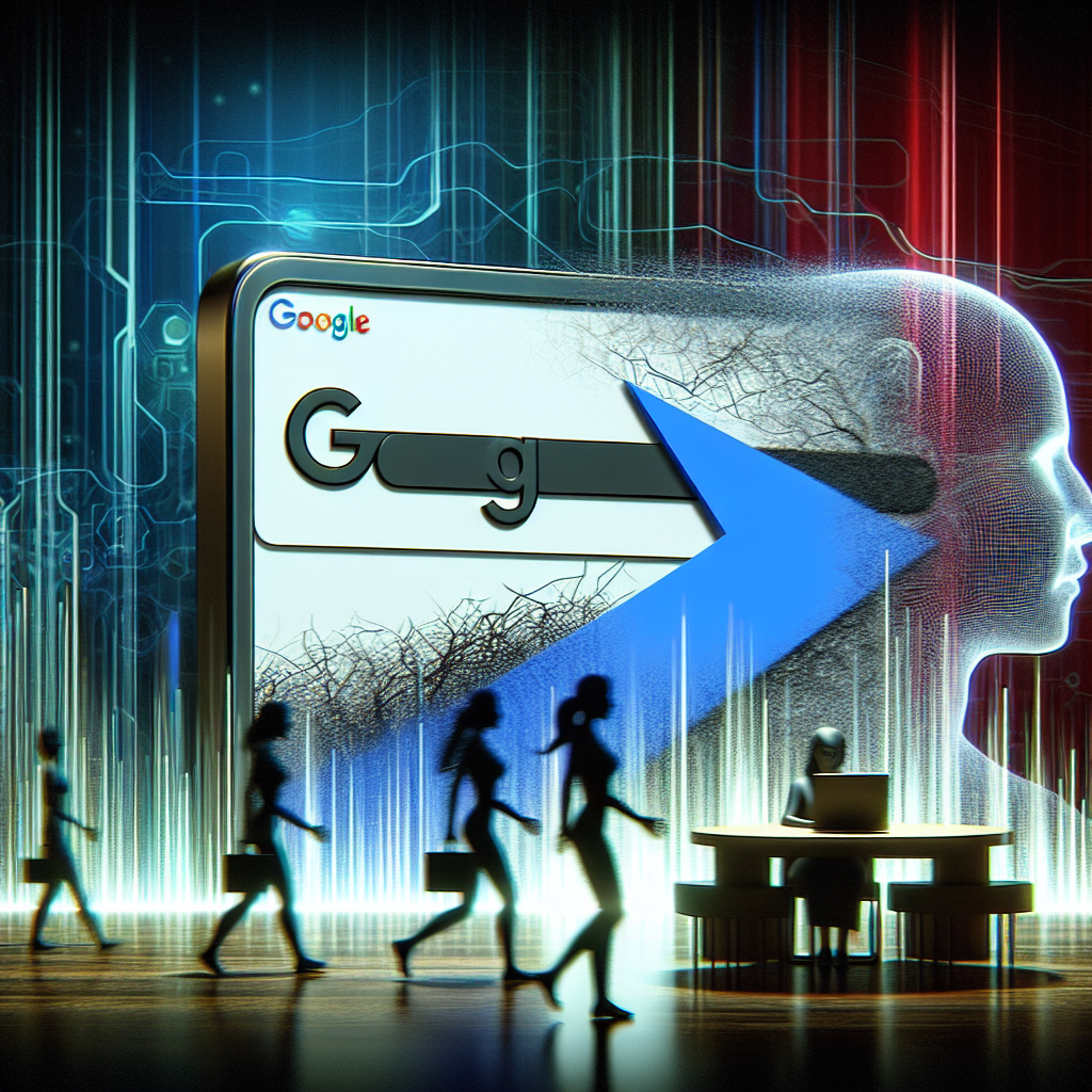 Google Aramaları Yapay Zeka Çıkışından Sonra Geriliyor.. realistic style.