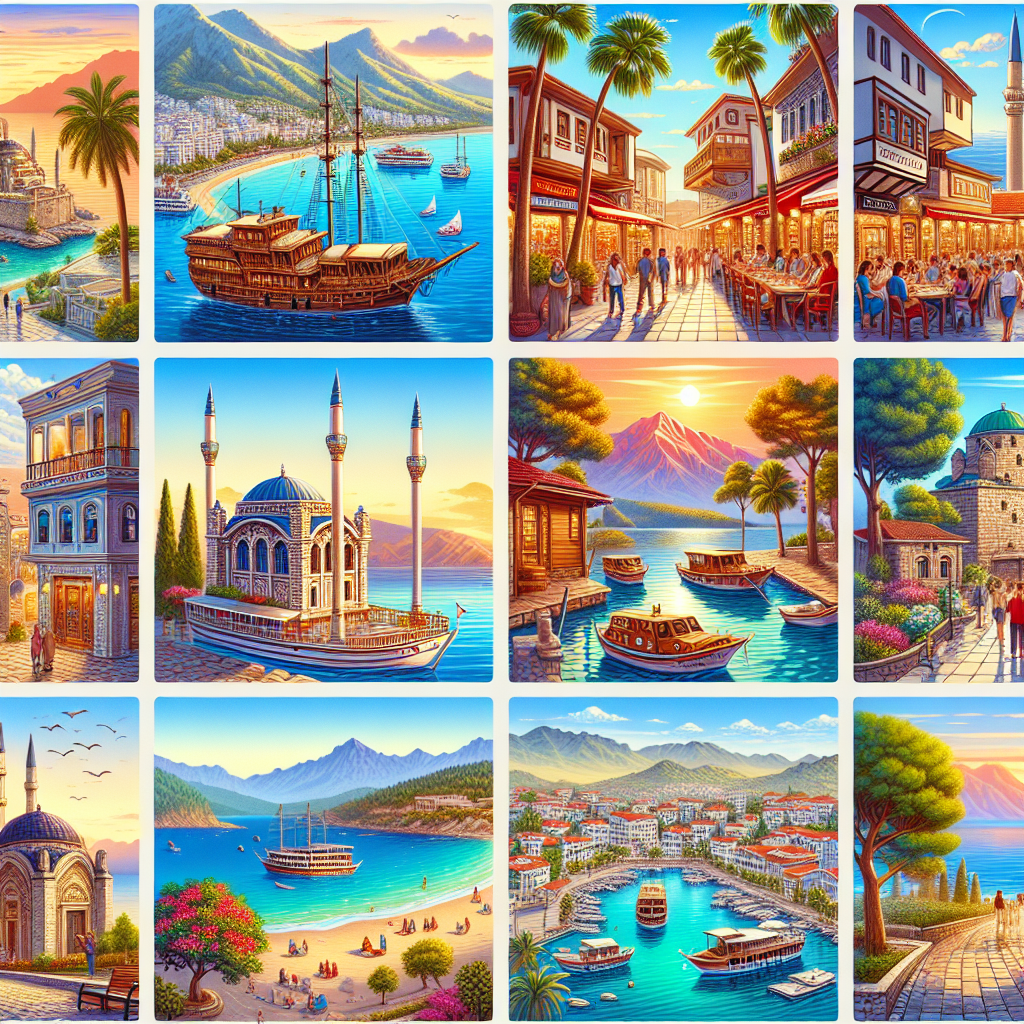 Marmarisin Gezilecek En Güzel 10 Yeri realistic style