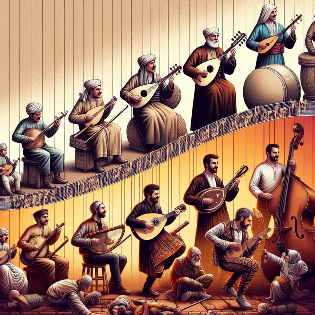 Geçmişten Günümüze Türk Sanat Müziği realistic style