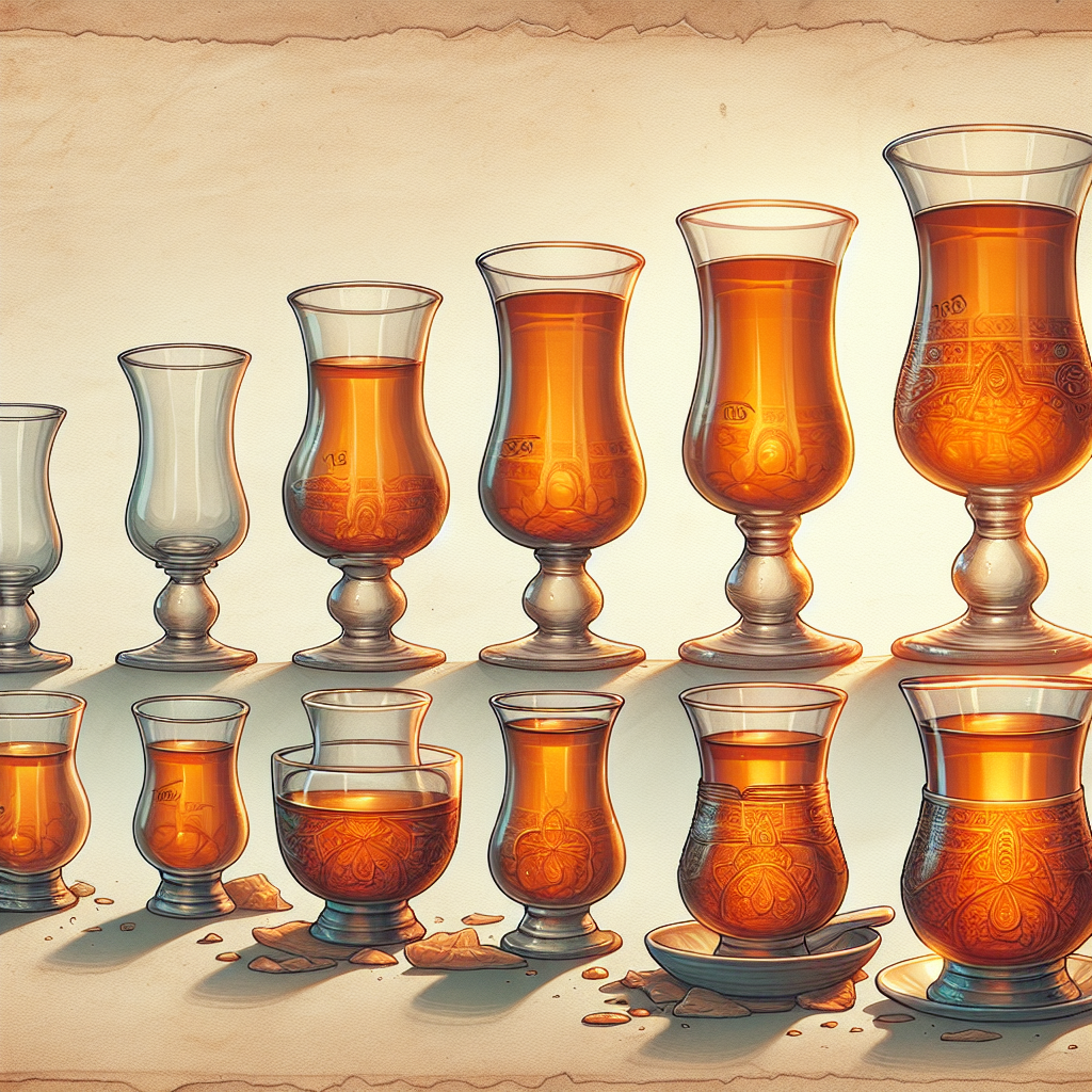 Cam bardağının tarihçesi realistic style