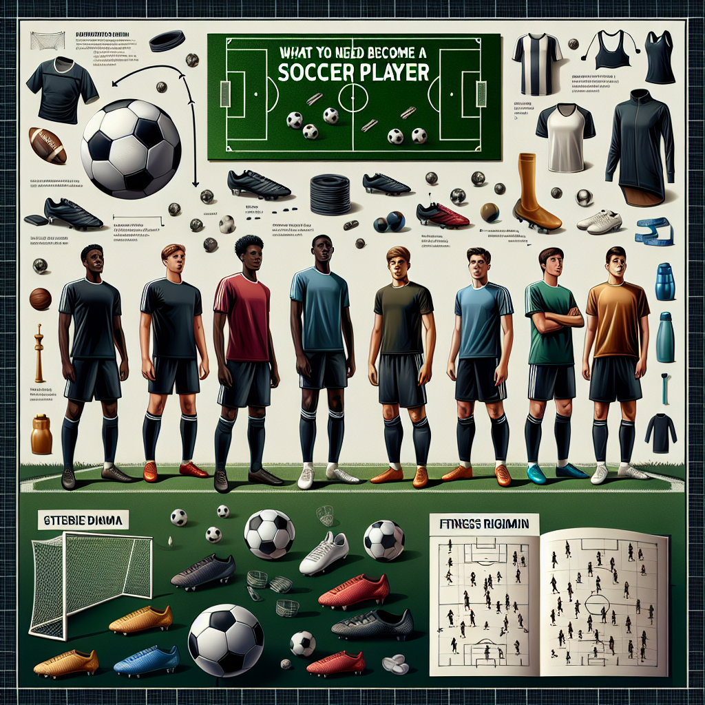 Futbolcu olmak için nelere ihtiyacınız var ? işte kapsamlı bir rehber realistic style