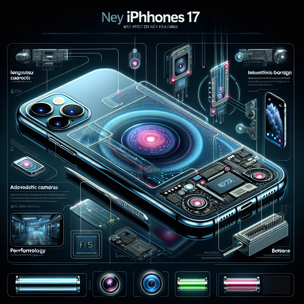IPhone 17 için Beklenen en önemli özellikler Neler ? İşte Detaylar... realistic style