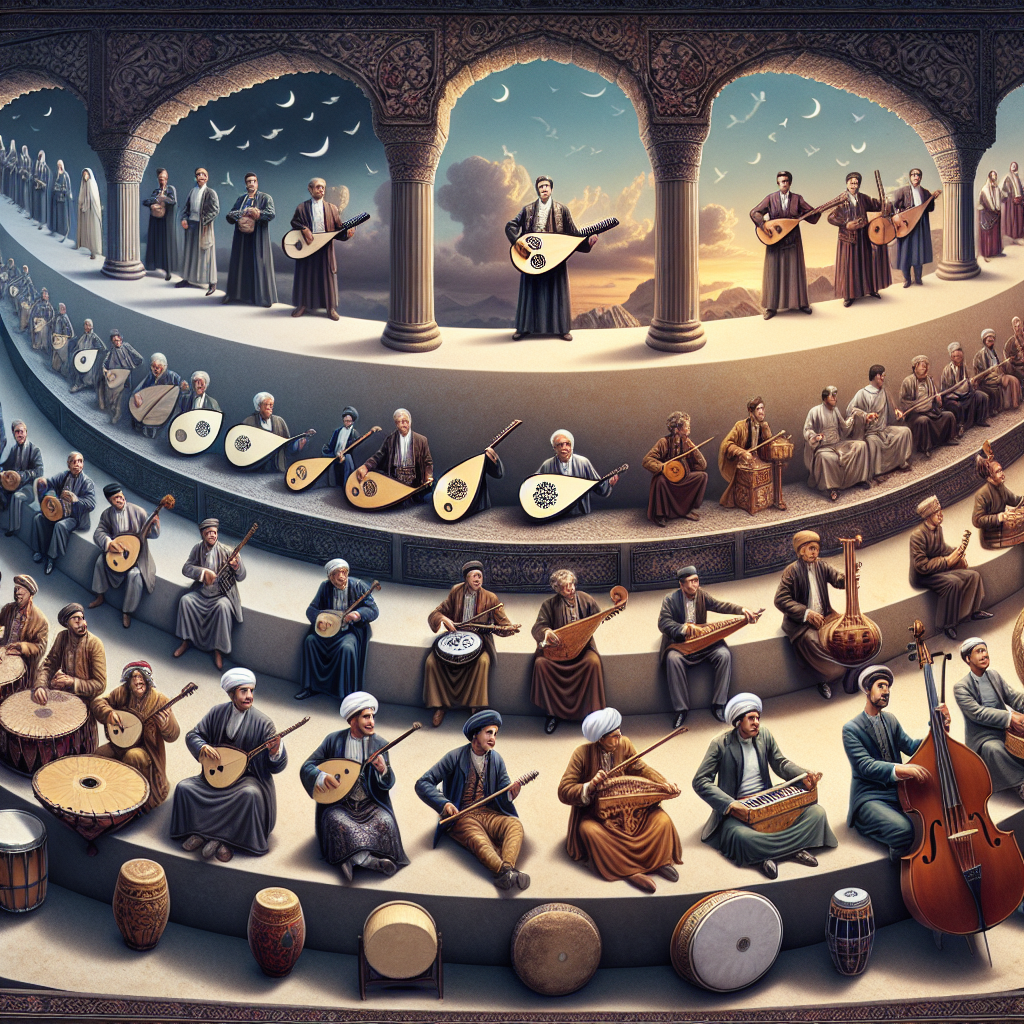 Geçmişten Günümüze Türk Sanat Müziği realistic style