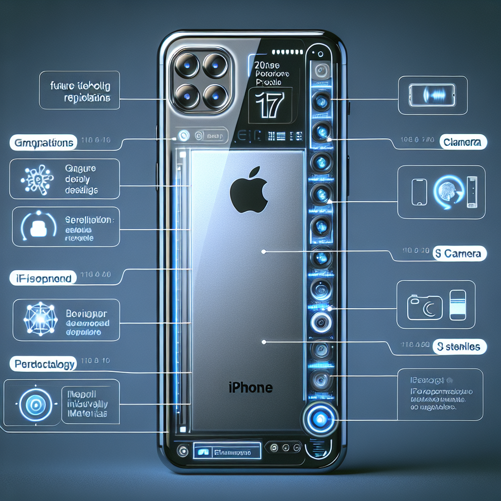 Yeni IPhone 17 Nasıl olacak işte tüm detaylar realistic style