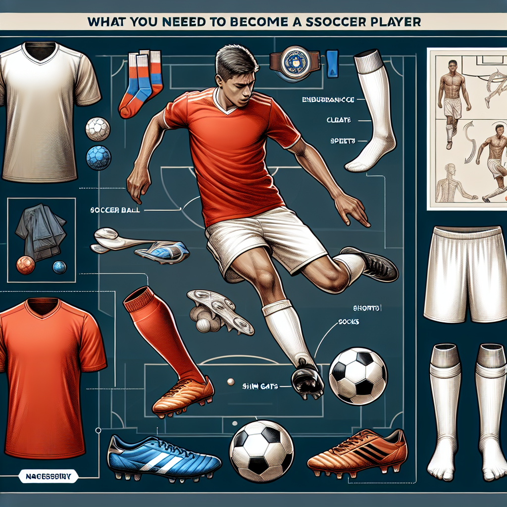 Futbolcu olmak için nelere ihtiyacınız var ? işte kapsamlı bir rehber realistic style