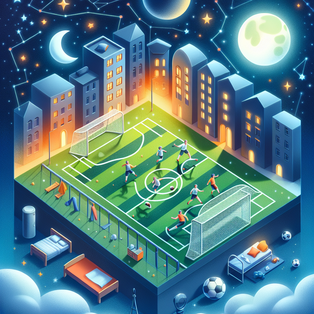 Rüyada Futbol Oynamak Ne anlama gelmektedir ? işte Detaylı olarak Rüyanın Açıklaması! realistic style