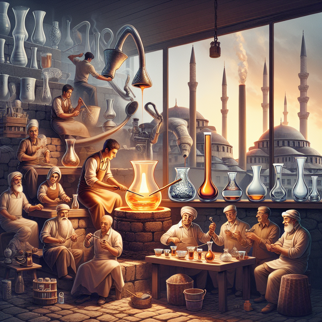 Cam bardağının tarihçesi realistic style