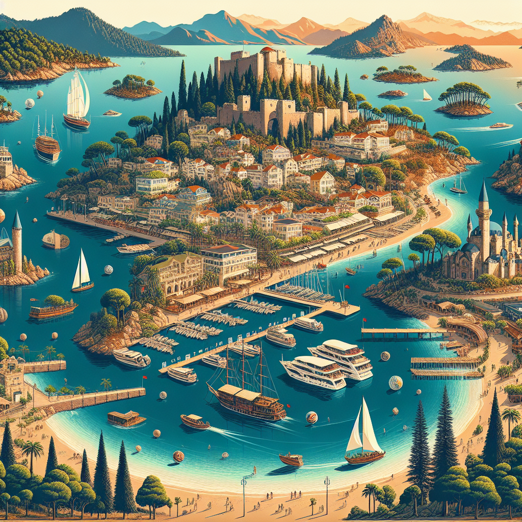 Marmarisin Gezilecek En Güzel 10 Yeri realistic style