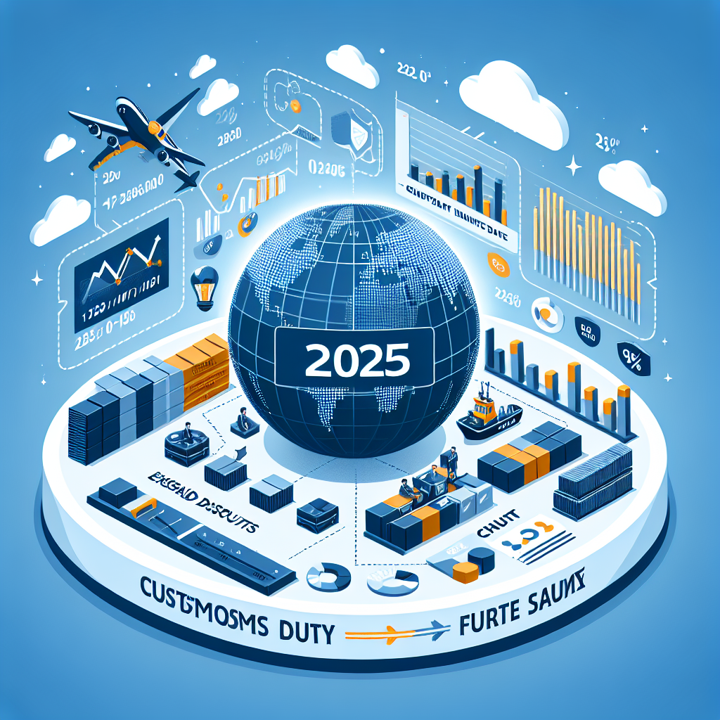 Gümrük Vergisi 2025'de ne olacak ? İşte Detaylar ve Tahmini indirimler! realistic style.
