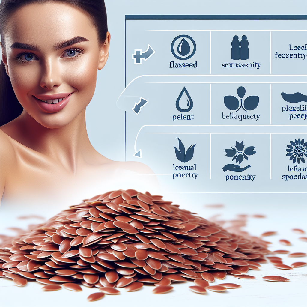 Keten tohumunun faydaları ve Cinsel güce etkisi nedir ? realistic style