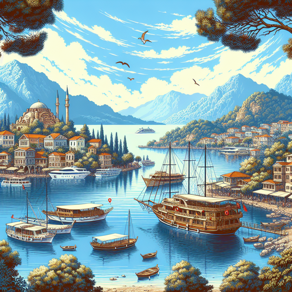 Marmarisin Gezilecek En Güzel 10 Yeri realistic style