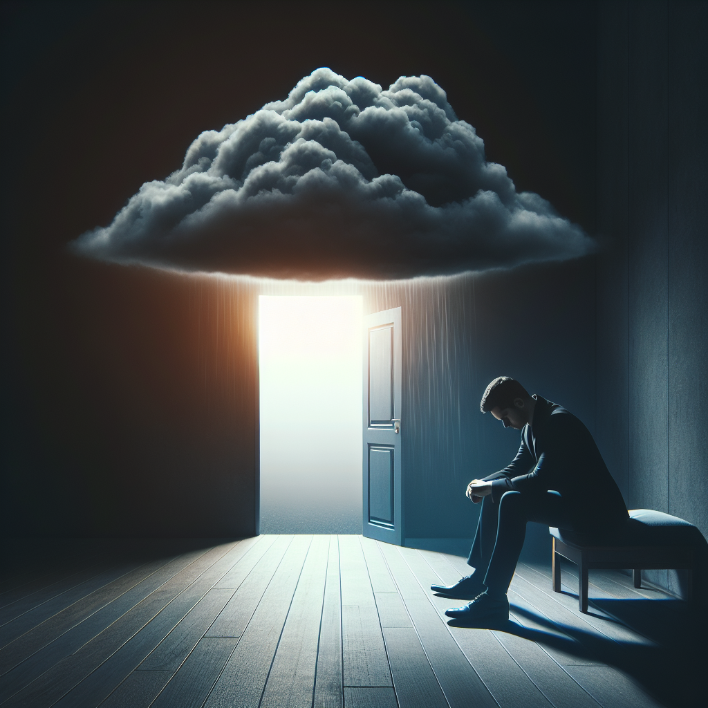 Depresyon aslında nedir ve nasıl geçer? realistic style
