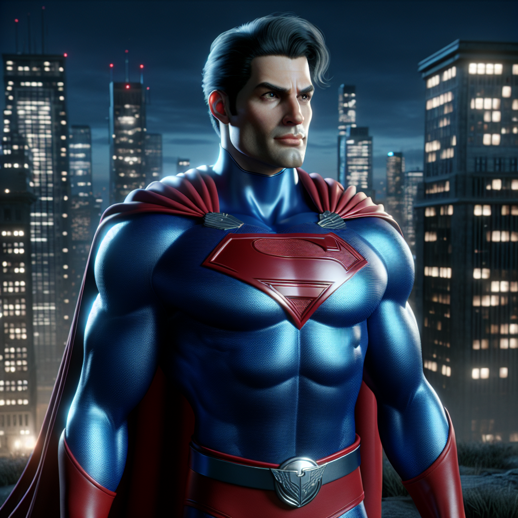 superman first movie realistic style