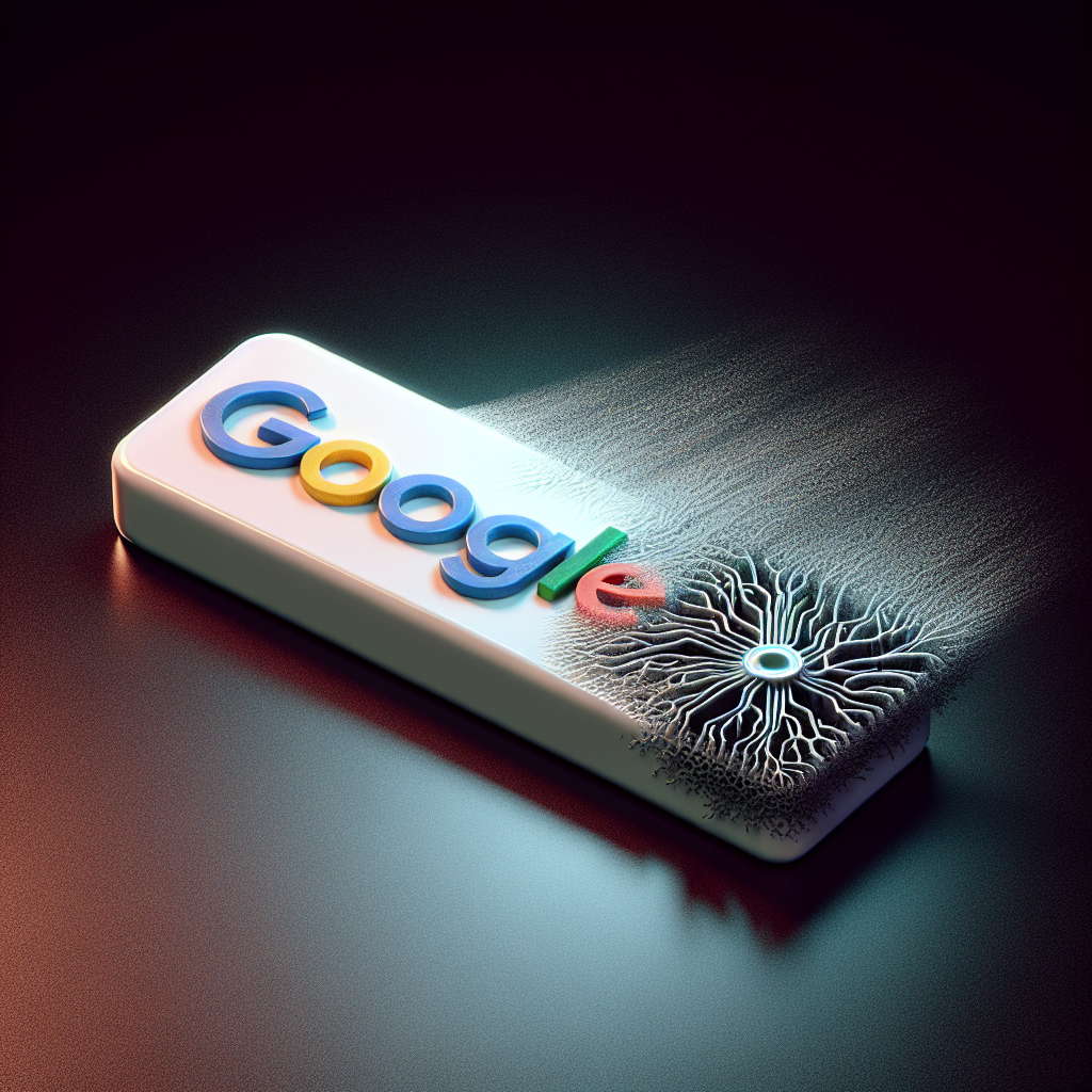 Google Aramaları Yapay Zeka Çıkışından Sonra Geriliyor.. realistic style.