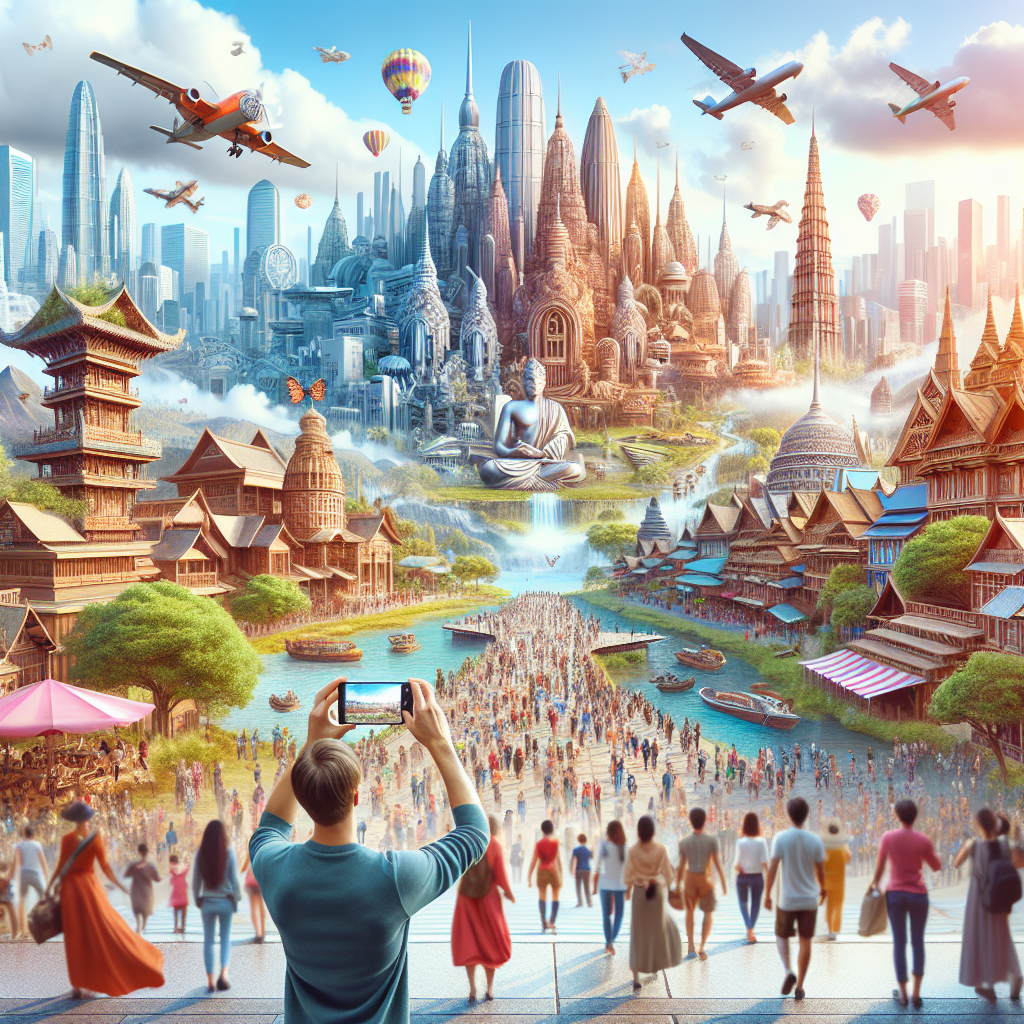 Haziran ile birlikte Turizm canlanması bekleniyor. Peki 2025'de Turizm nasıl olacak ? realistic style