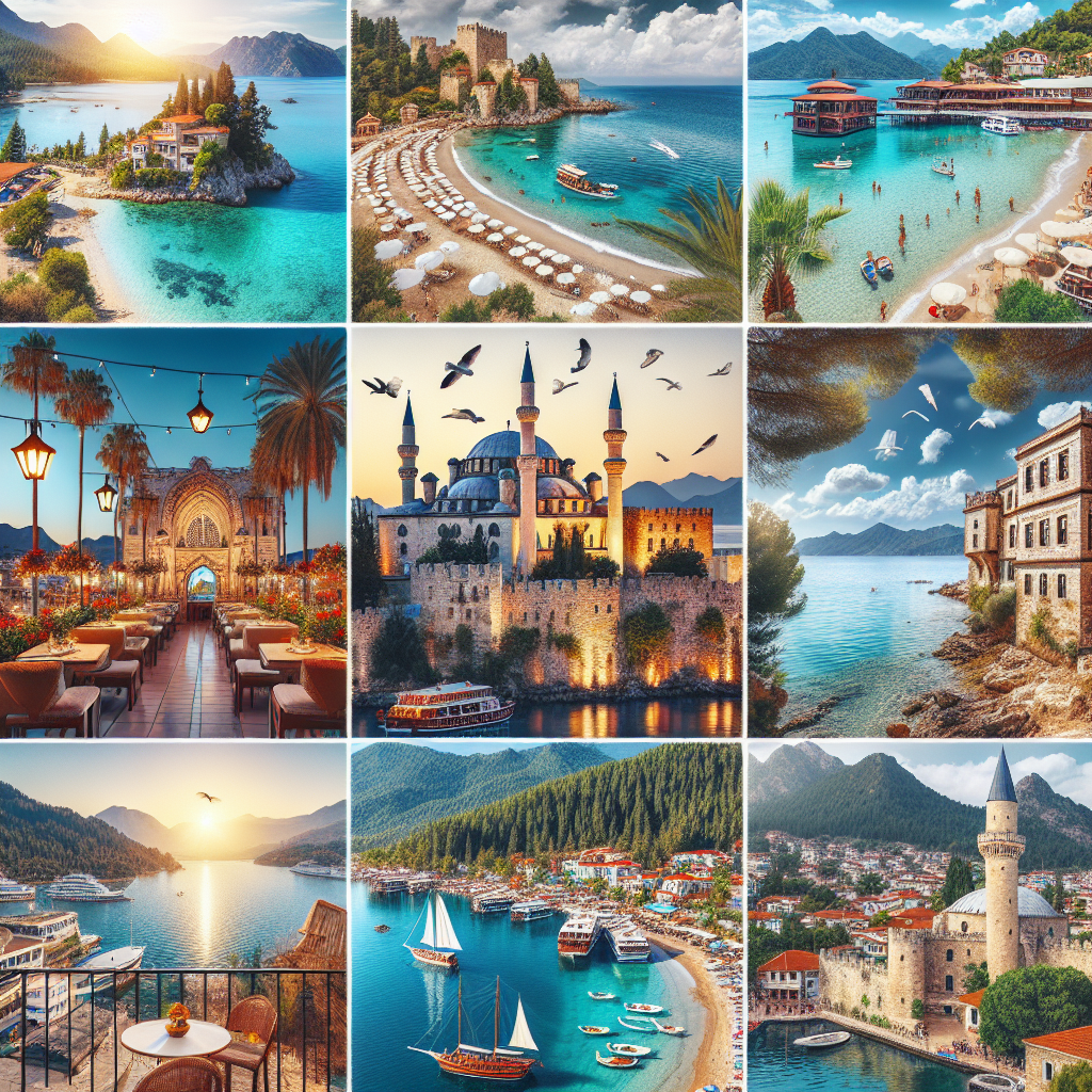 Marmarisin Gezilecek En Güzel 10 Yeri realistic style