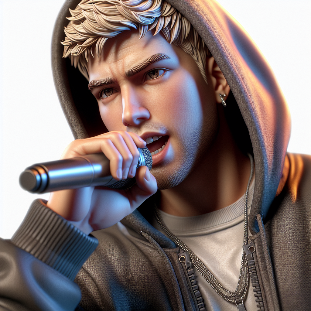 ABD'nin Rapstar Eminem Kariyeri Dudak Uçuklatıyor! realistic style