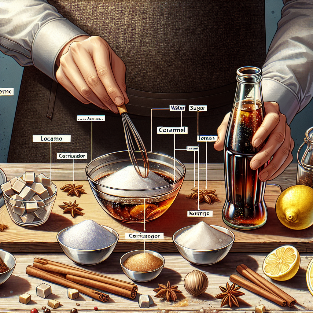 Evde kola nasıl yapılır ? Boykot ürünlerinin sayısı artarken, evde kolanızı kendiniz yapın realistic style