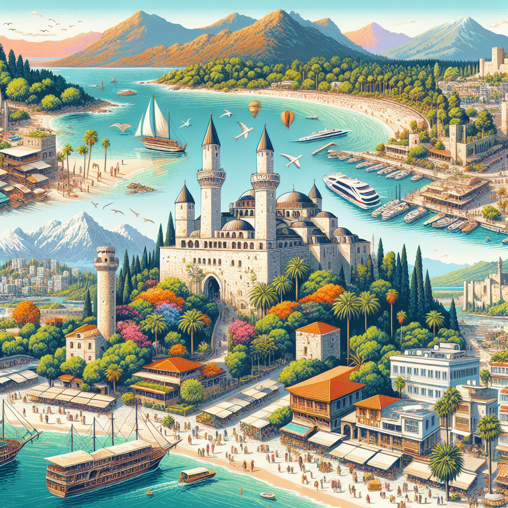 Marmarisin Gezilecek En Güzel 10 Yeri realistic style