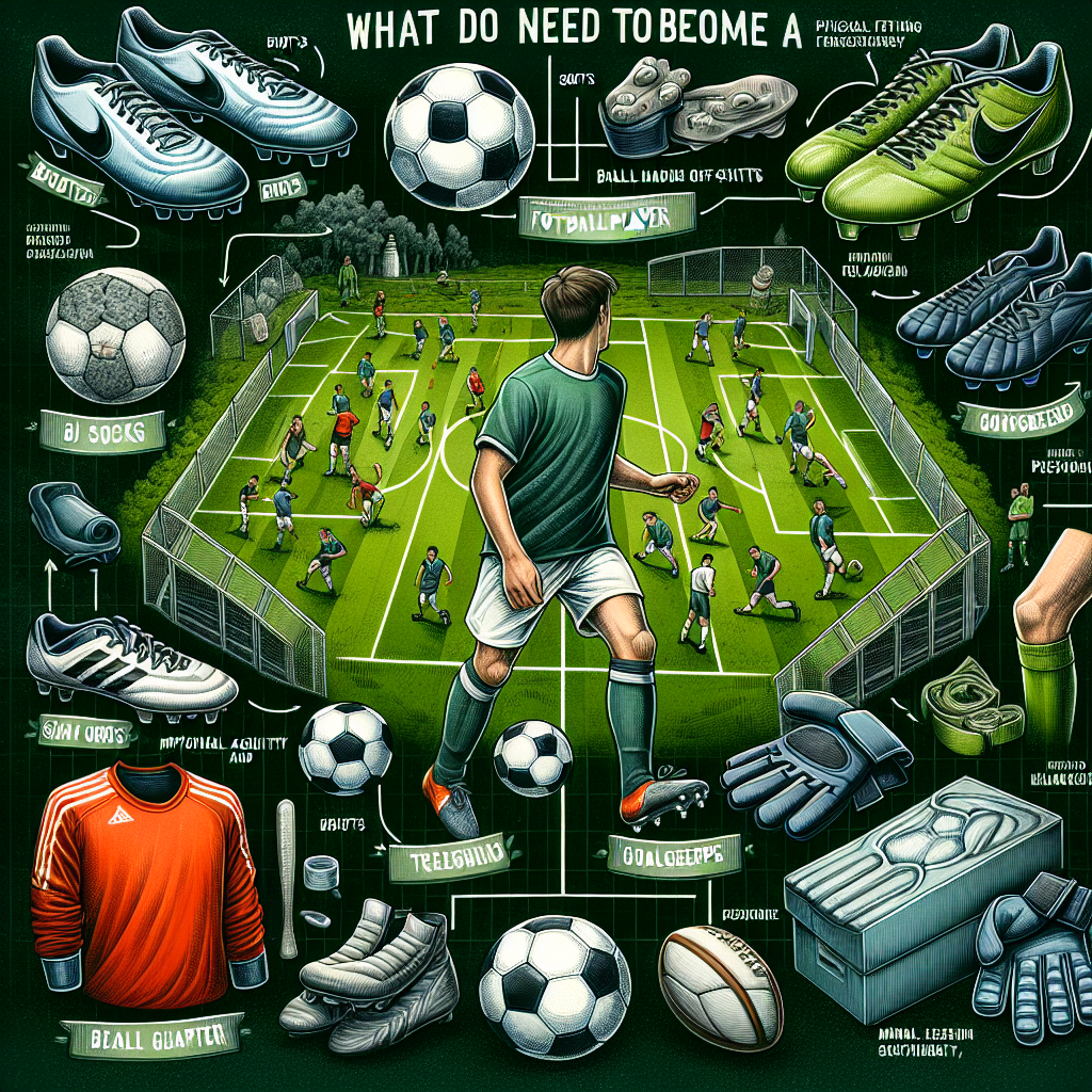 Futbolcu olmak için nelere ihtiyacınız var ? işte kapsamlı bir rehber realistic style