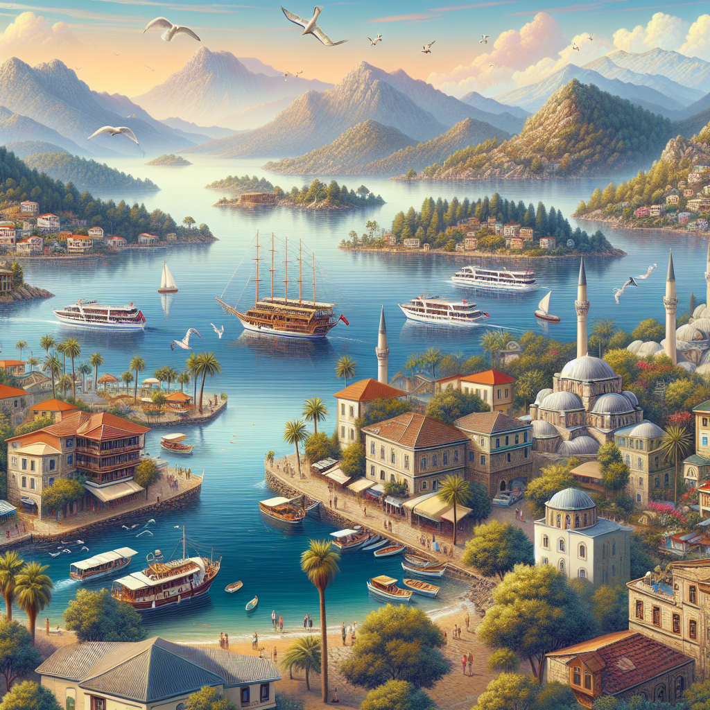 Marmarisin Gezilecek En Güzel 10 Yeri realistic style