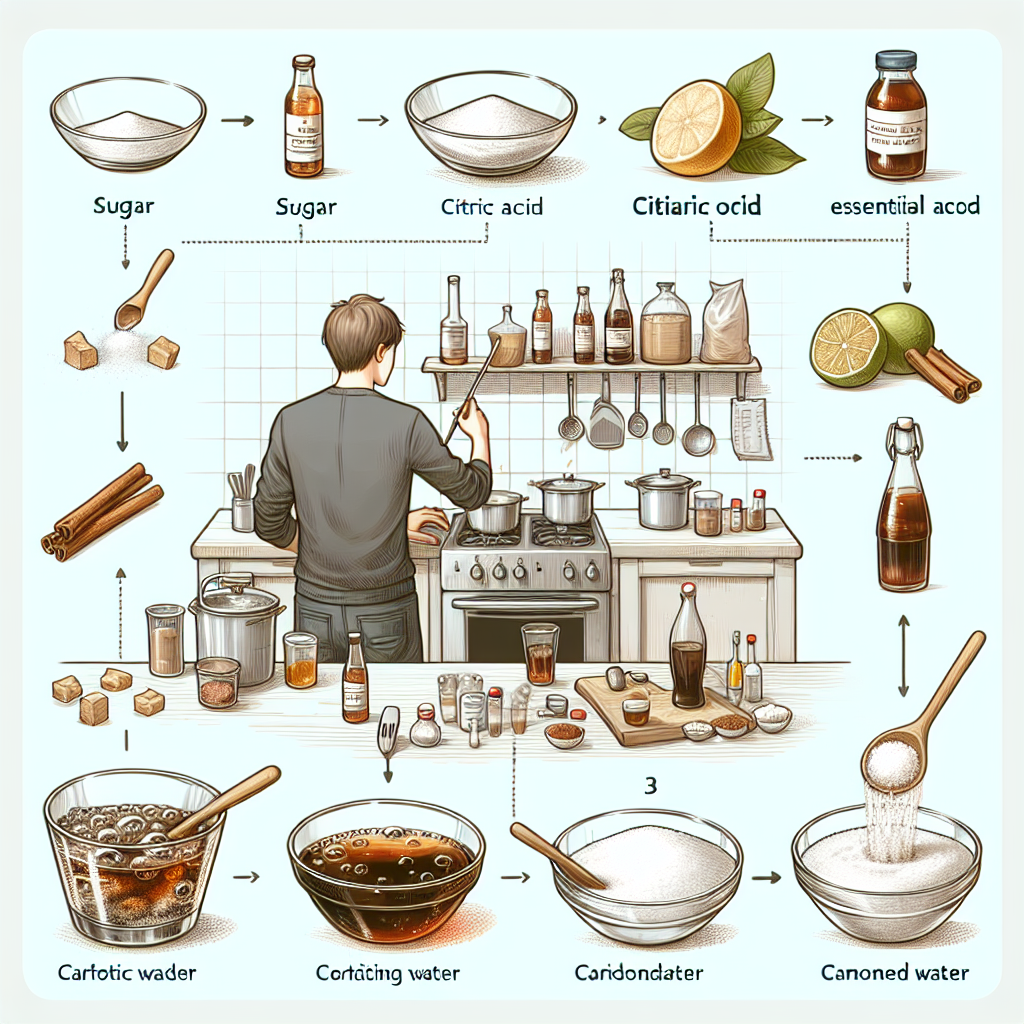 Evde kola nasıl yapılır ? Boykot ürünlerinin sayısı artarken, evde kolanızı kendiniz yapın realistic style